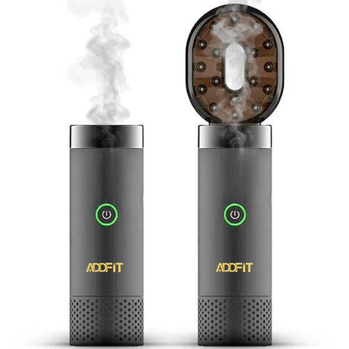 مبخرة الشعر الكترونية مشط تحتوي على رأسين للشعر وا...