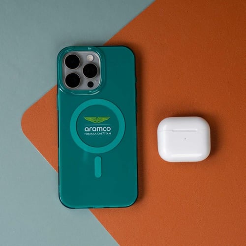 Aramco كفر لايفون 16 برو ماكس من Aston Martin – حم...