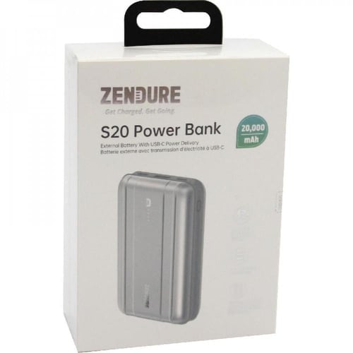 زندرو - بطارية اس 20 - 20000 ملي امبير بمنفذين PD...