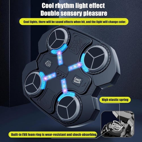 آلة الملاكمة الذكية المثبتة على الحائط مع القفازات...