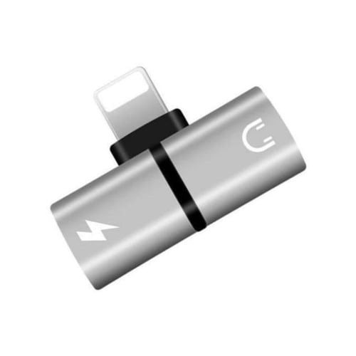 وصلة الايفون الذكية مدخل سماعة والشاحن معاً تعمل ع...