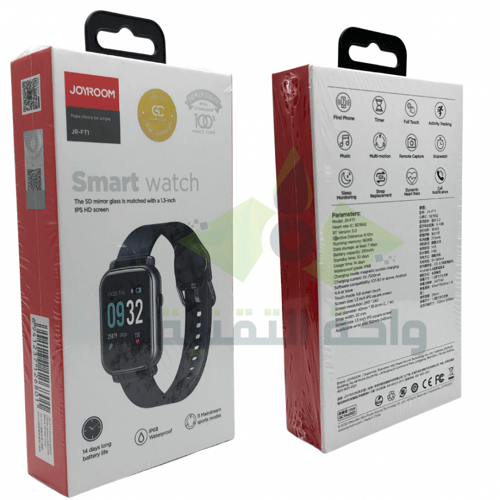 ساعة جيروم الذكية JOYROOM JR-FT1 ، ضمان الكود الذه...