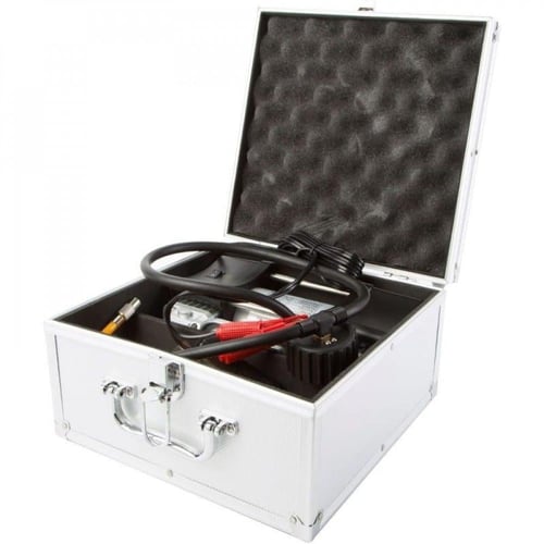 ماطور منفاخ وضاغط هواء كهربائي للسيارة باسطوانة مز...