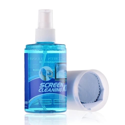 بخاخ تنظيف شاشة الجوال ‏والتلفزيون والكمبيوتر مع ق...
