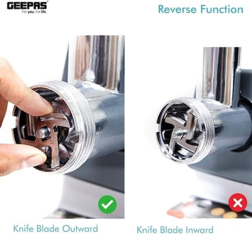 فرامة لحم جيباس كهربائية 2000 واط، Geepas GMG767