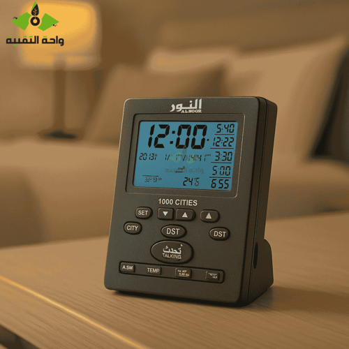 ساعة الأذان الإسلامية الأوتوماتيكية – موديل AC-580...