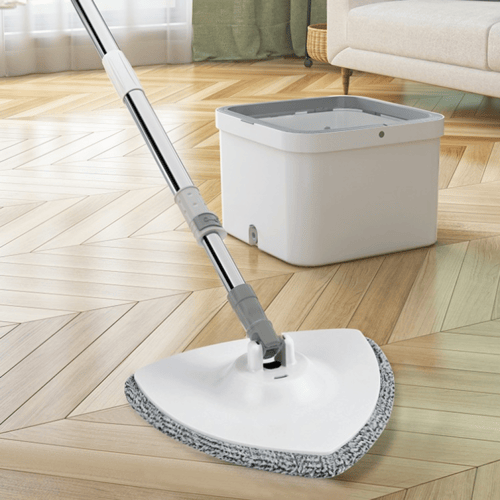 ممسحة أرضيات الذكية من ADDFIT مثلث مع دلو يعمل بنظ...