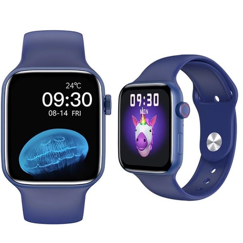 ساعة ذكية HW22 PRO MAX مقاومة للماء , شاشة كاملة 4...