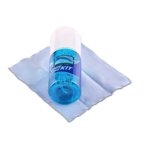 بخاخ تنظيف شاشة الجوال ‏والتلفزيون والكمبيوتر مع ق...