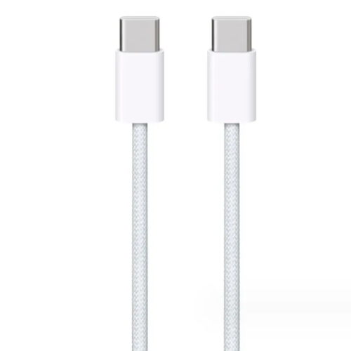 كيبل قماش ايفون 15 تايب سي منفذ USB-C يدعم الشحن ا...