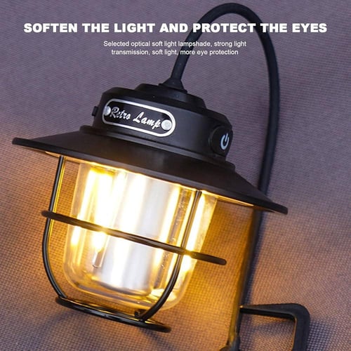 مصباح LED للتخييم قابل لاعادة الشحن تايب سي