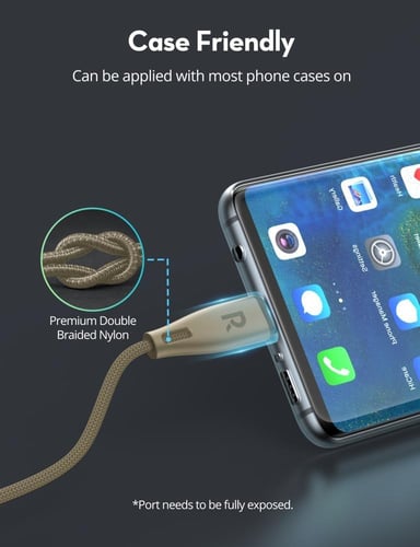 اللون الصحراوي راف باور تايب سي الى تايب سي نايلون...