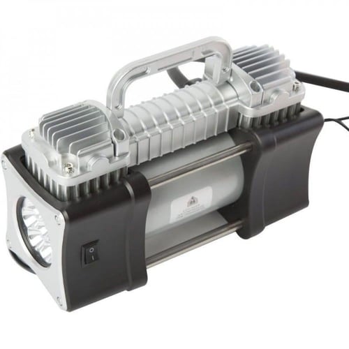 ماطور منفاخ وضاغط هواء كهربائي للسيارة باسطوانة مز...