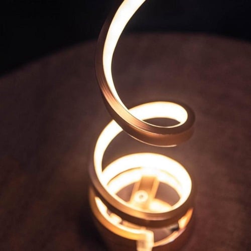 اضاءة حلزونية مصباح إنارة للغرف والمكاتب ديكور، بل...