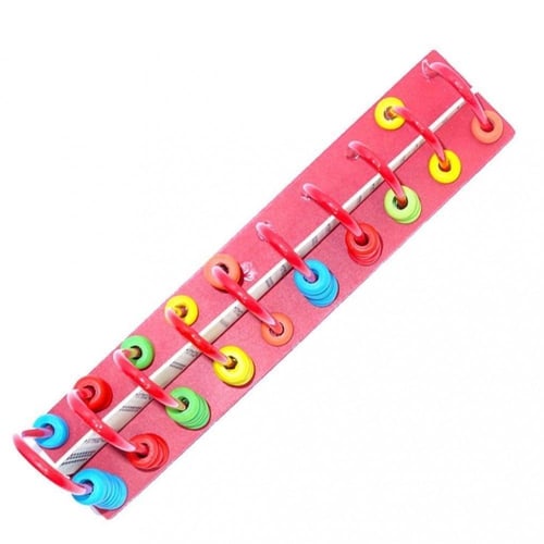 لعبة تعليمية حسابية ، عداد جدول الضرب الخشبي