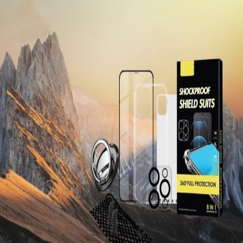 بكج حماية متكامل 360 درجة مع حامي كاميرا لجهاز هون...