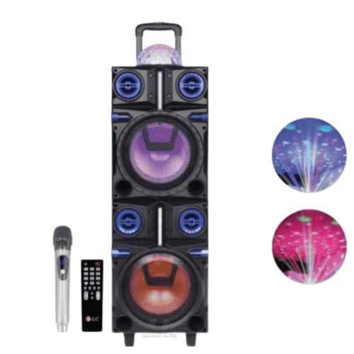 سماعة كبيرة مكبر صوت محمول من Dlc مع ميكرفون سلكي...