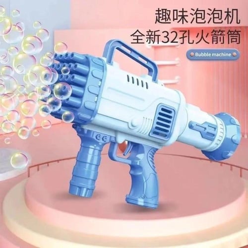 لعبة الفقاعات صابوني لونين للأطفال 32 فتحة