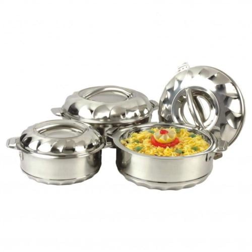 طقم حافظات طعام هندي MAXIMUM استيل 3 قطع 2500 / 35...