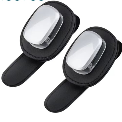 حامل النظارات الشمسية والبطاقات الانيق للسيارة من...