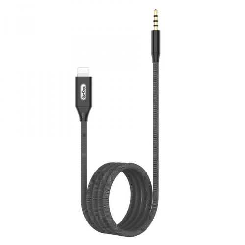وصلة الصوت من لايتنينج الى 3.5mm من Go-Des بطول مت...