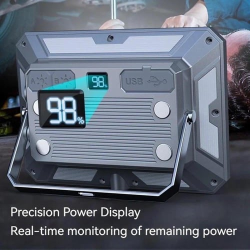 كشاف للبر والتخييم من DLC مع باور بانك للجوال