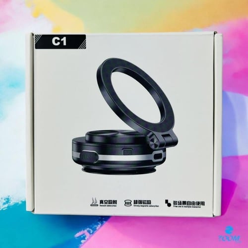 حامل جوال مغناطيسي 360 درجة قابل لتثبيت في اي مكان...