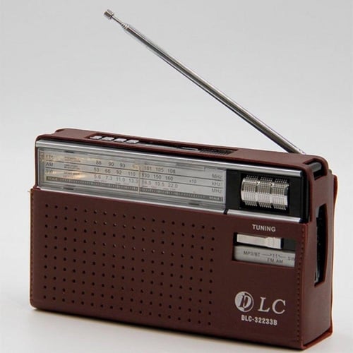 راديو زمان متنقل يدعم البلوتوث و USB كلاسيكي ضمان...