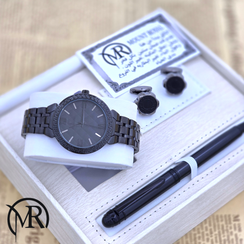 طقم مونت رويال رجالي باللون الاسود