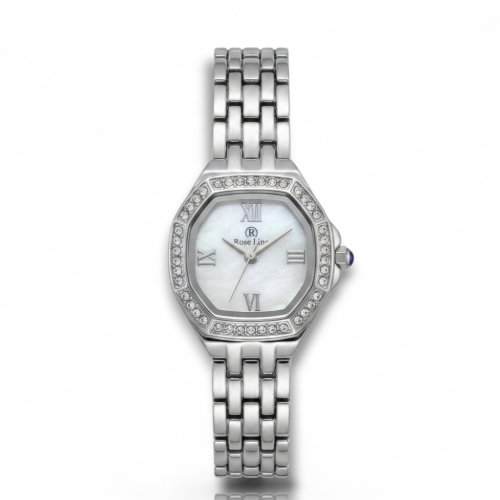 ساعة نسائية ستيل بلون فضي