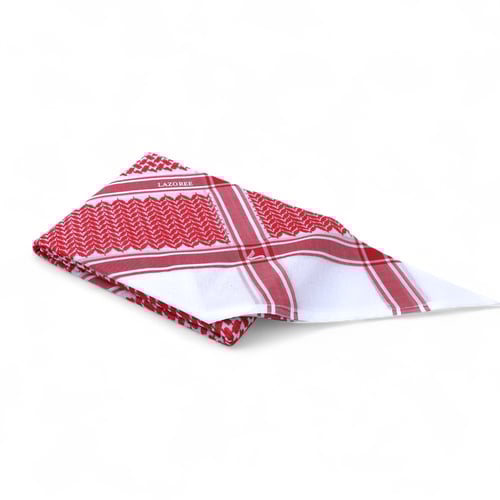 طقم هدايا رجالي فاخر مع الشماغ فضي كامل