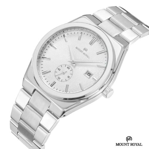 ساعه مونت رويال ساند ستورم بالمينا الابيض