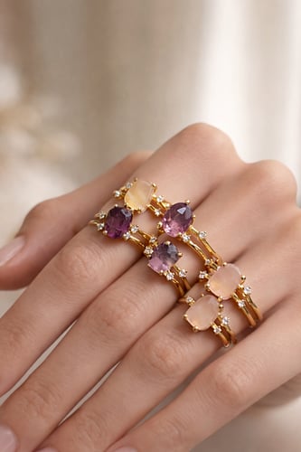 خاتم فضه عيار ٩٢٥