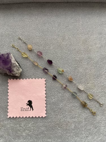 سوارة السبع أحجار-فضه عيار 925