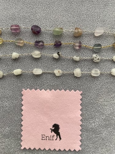 سوارة السبع أحجار-فضه عيار 925