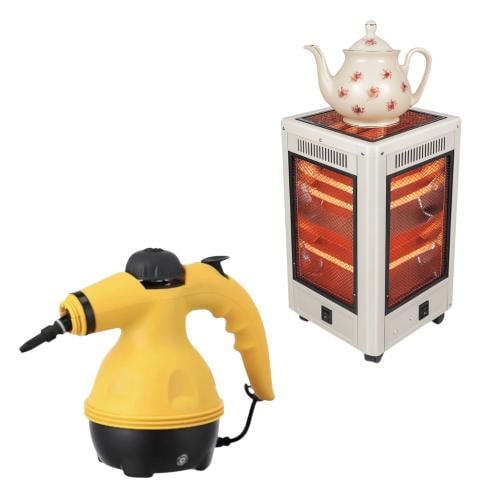 بكج الدفاية بخمس أوجه + جهاز التنظيف بالبخار