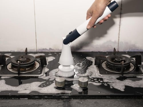 فرشاة إلكترونية للتنظيف متعددة الوظائف