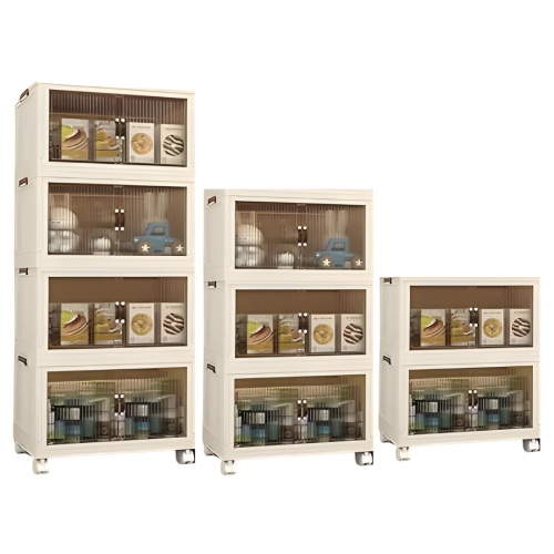 خزائن تخزين كبيرة متحركة قابلة للطي