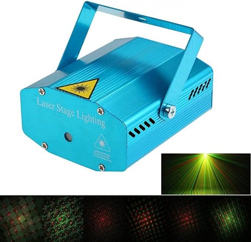 ضوء ليزر بتموجات مائية