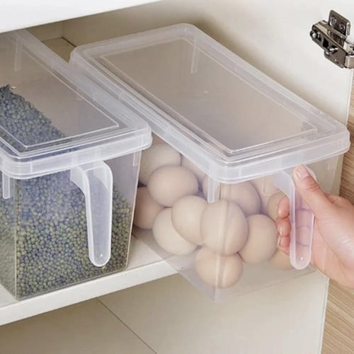 صناديق تخزين الطعام 6 قطع مع أغطية ومقبض