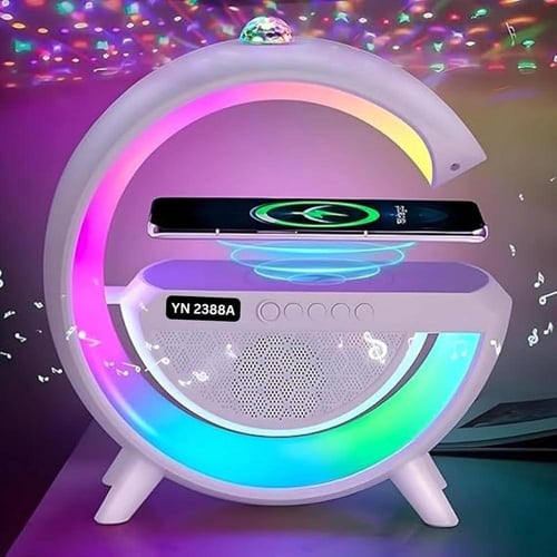 شاحن لا سلكي مع مكبر صوت