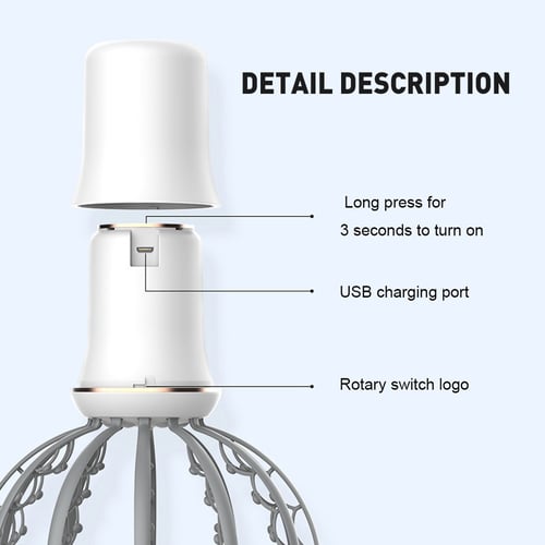 جهاز تدليك الرأس الكهربائي
