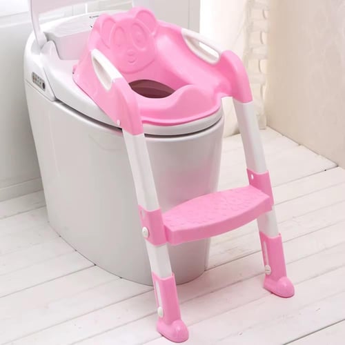 سلم تدريب الأطفال على الحمام – قابل للطي وآمن من ع...