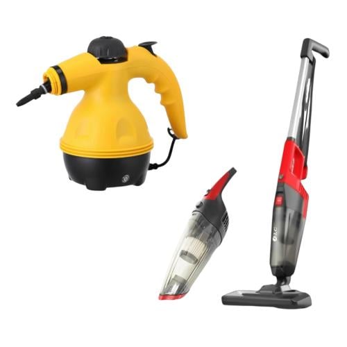 بكج البخار والمكنسة بحاوية مدمجة