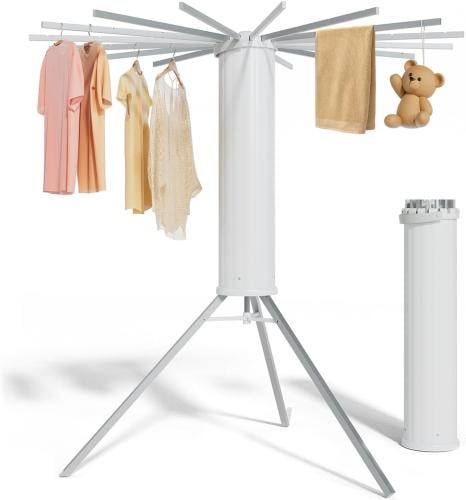 منشر ملابس قابل للطي بتصميم مبتكر وعصري