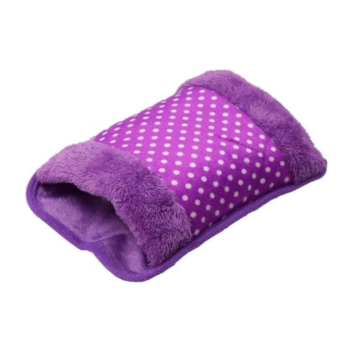 شنطة تسخين كهربائية مخملية