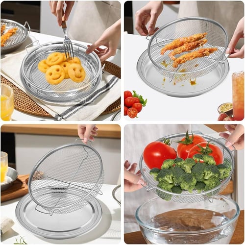 سلة للقلي وشوي للأفران والقلاية الهوائية