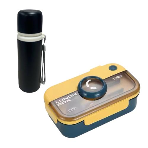 بكج المدرسة لنش بوكس مع حافظة ماء