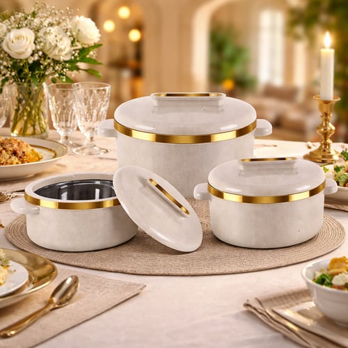 طقم حافظات حرارية ميلتون 3 قطع