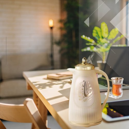 طقم ترامس بيج شفاف للشاي والقهوة من رويال كاميل 02...